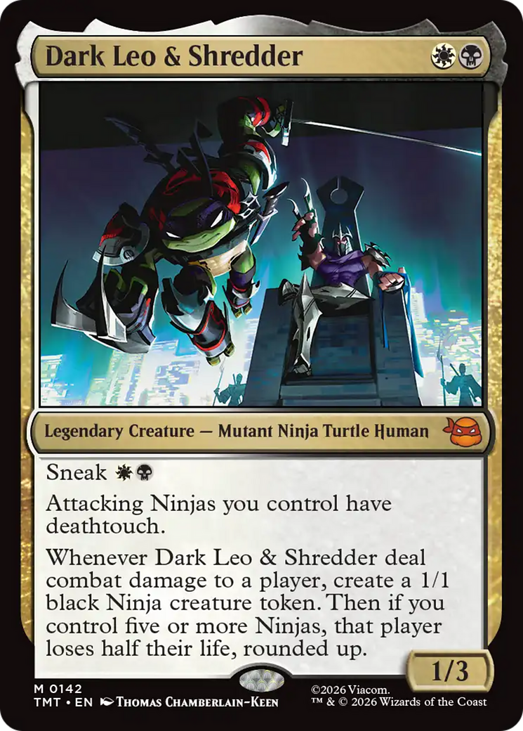 Dark Leo & Shredder [Teenage Mutant Ninja Turtles] | Exor Games Dartmouth