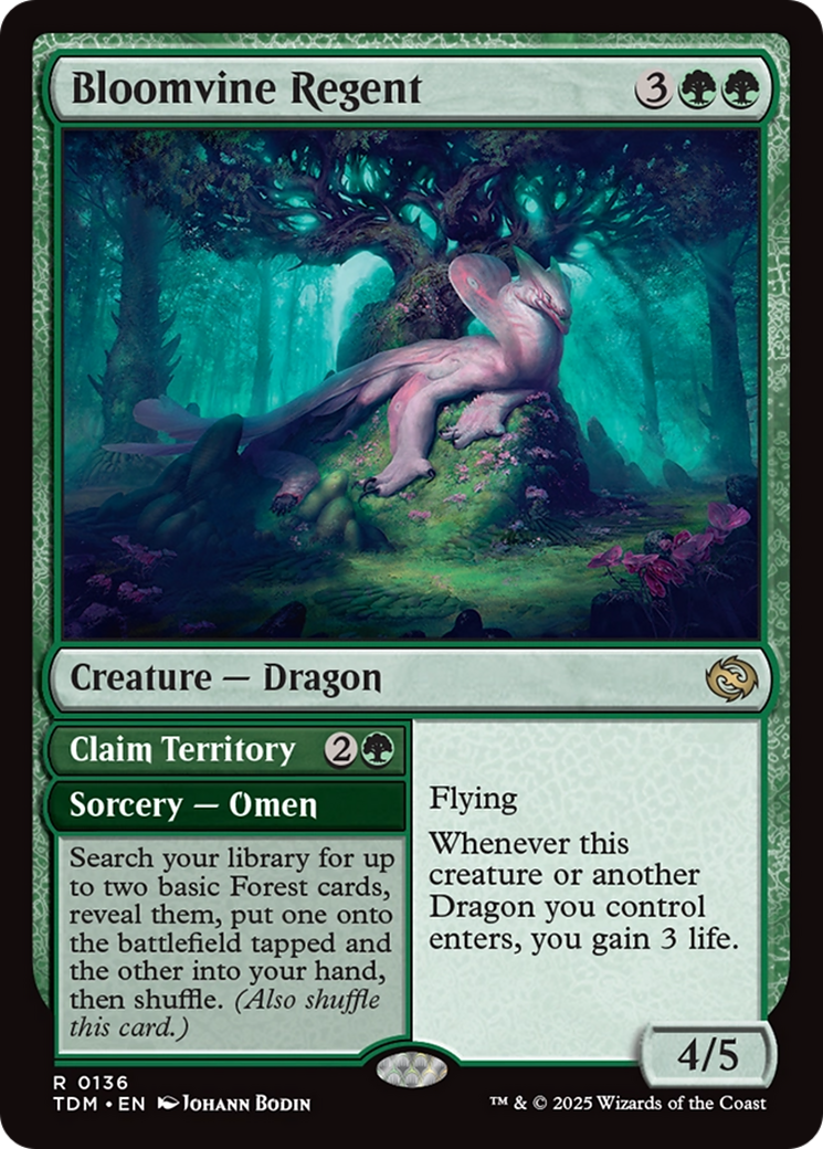 Bloomvine Regent [Tarkir: Dragonstorm] | Exor Games Dartmouth