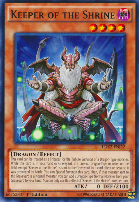 Keeper of the Shrine [LDK2-ENJ22] Common | Exor Games Dartmouth