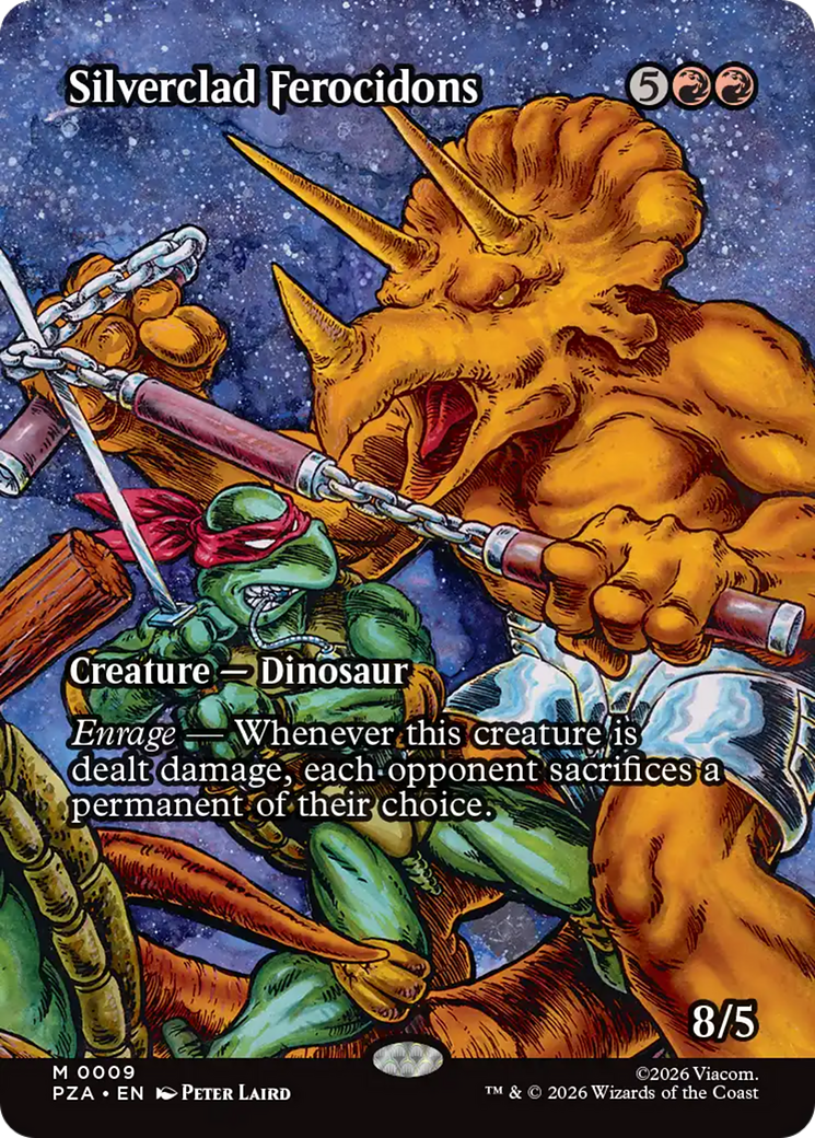 Silverclad Ferocidons (Borderless) [Teenage Mutant Ninja Turtles Eternal-Legal] | Exor Games Dartmouth