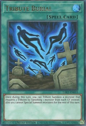 Tribute Burial [LART-EN053] Ultra Rare | Exor Games Dartmouth