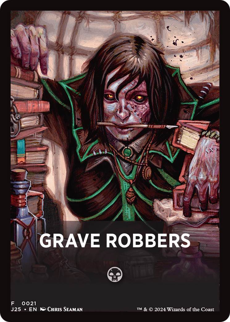 Grave Robbers Theme Card [Foundations Jumpstart Front Cards] | Exor Games Dartmouth