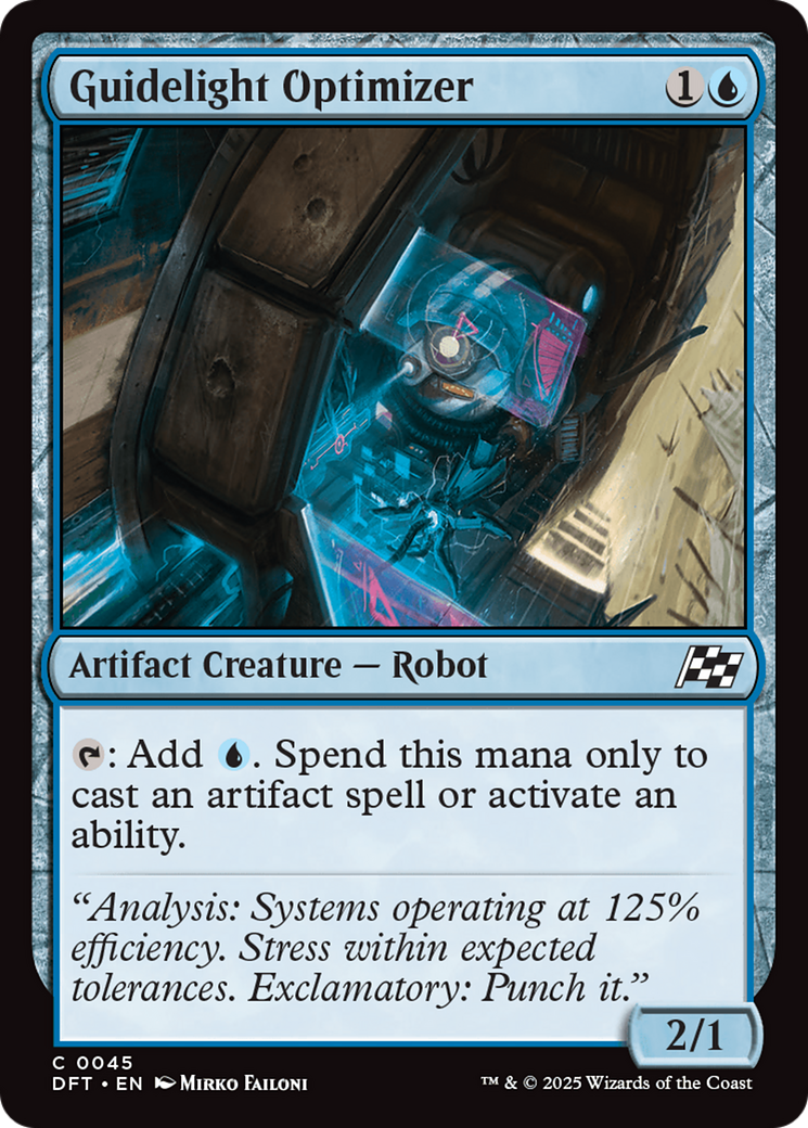 Guidelight Optimizer [Aetherdrift] | Exor Games Dartmouth