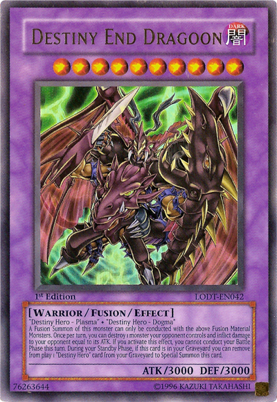 Destiny End Dragoon [LODT-EN042] Ultra Rare | Exor Games Dartmouth