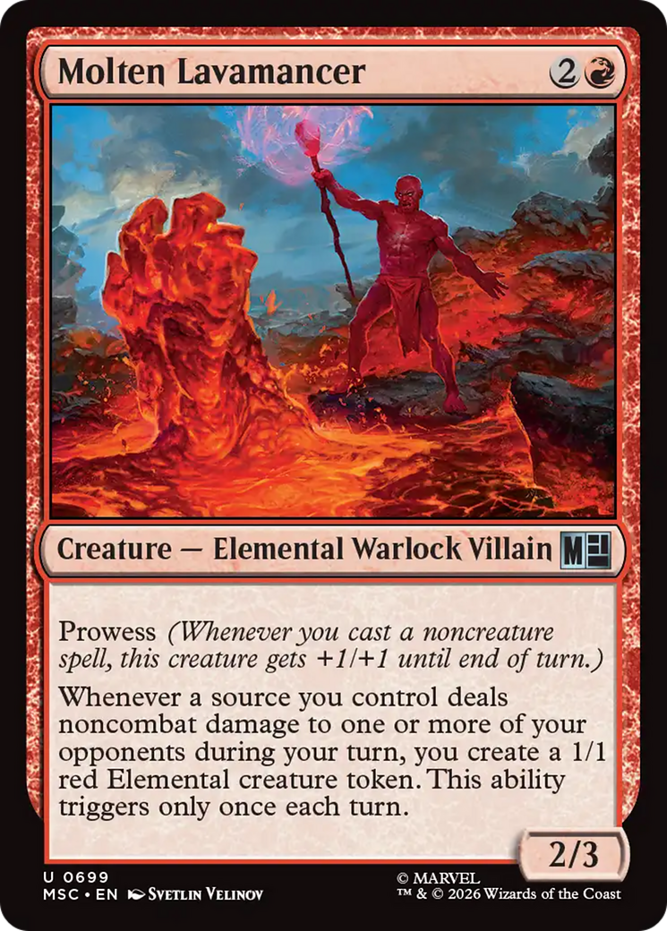 Molten Lavamancer [Marvel Super Heroes Commander] | Exor Games Dartmouth