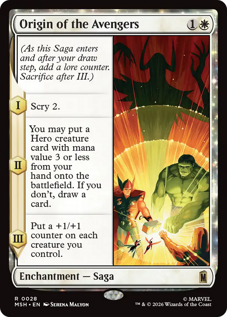 Origin of the Avengers [Marvel Super Heroes] | Exor Games Dartmouth