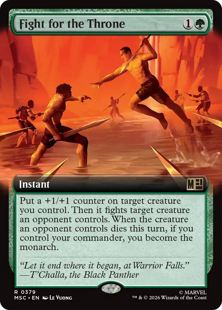 Fight for the Throne (Extended Art) [Marvel Super Heroes Commander] | Exor Games Dartmouth