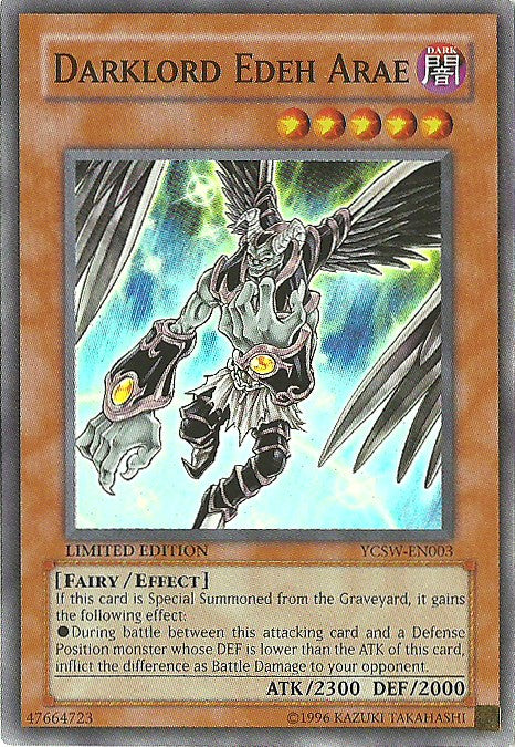 Darklord Edeh Arae [YCSW-EN003] Super Rare | Exor Games Dartmouth