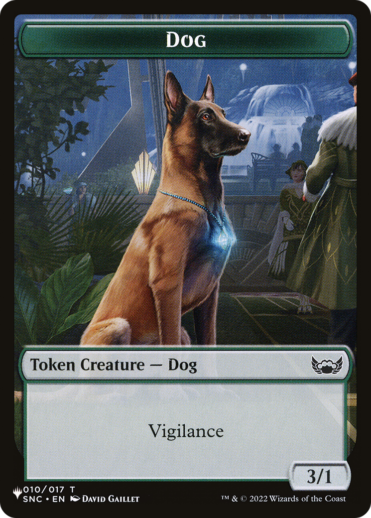 Shapeshifter // Dog Double-Sided Token [The List] | Exor Games Dartmouth