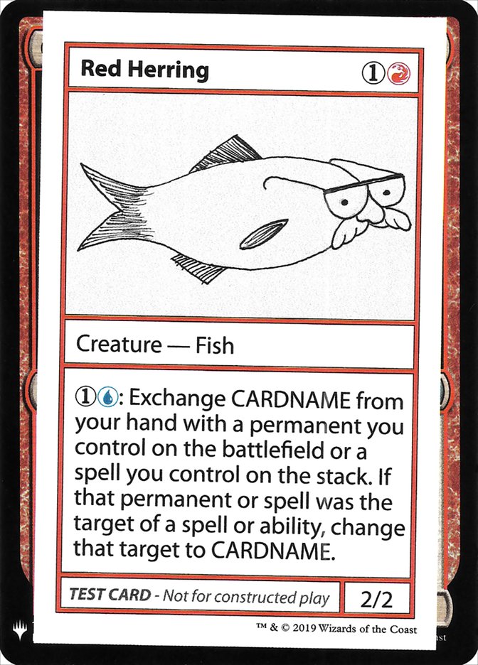 Red Herring [Mystery Booster Playtest Cards] | Exor Games Dartmouth