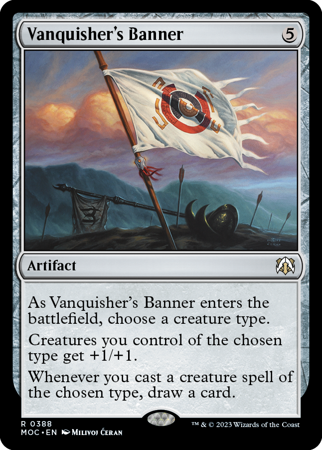 Vanquisher's Banner [March of the Machine Commander] | Exor Games Dartmouth