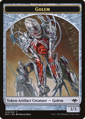 Soldier (004) // Golem (018) Double-Sided Token [Modern Horizons Tokens] | Exor Games Dartmouth