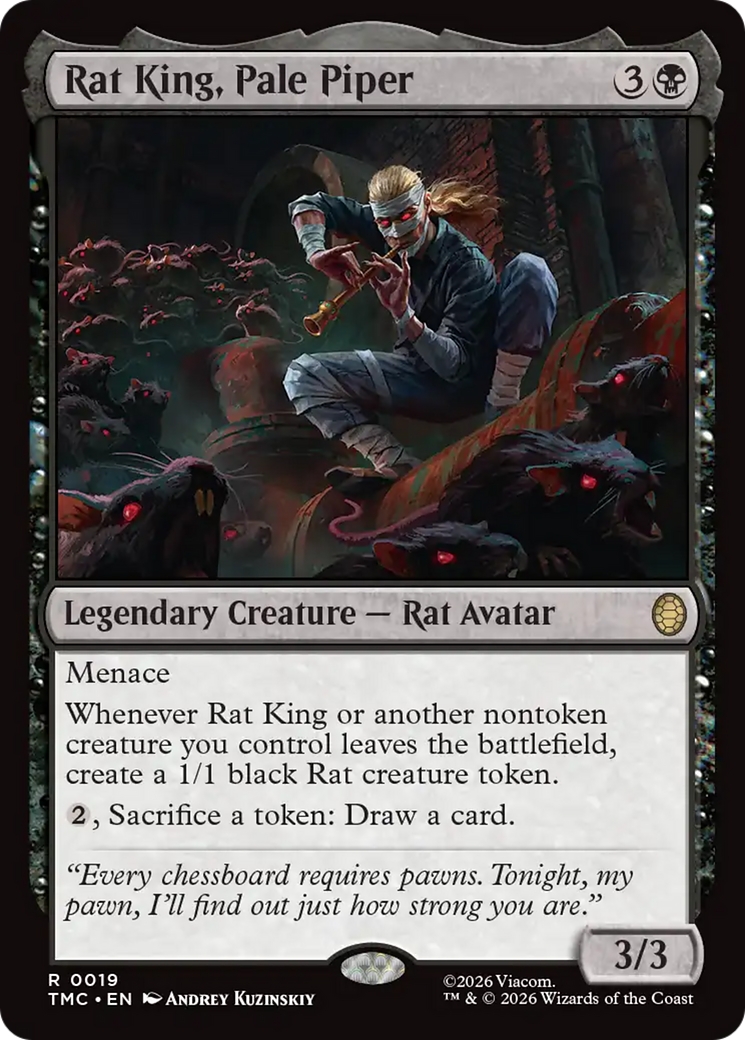 Rat King, Pale Piper [Teenage Mutant Ninja Turtles Commander] | Exor Games Dartmouth