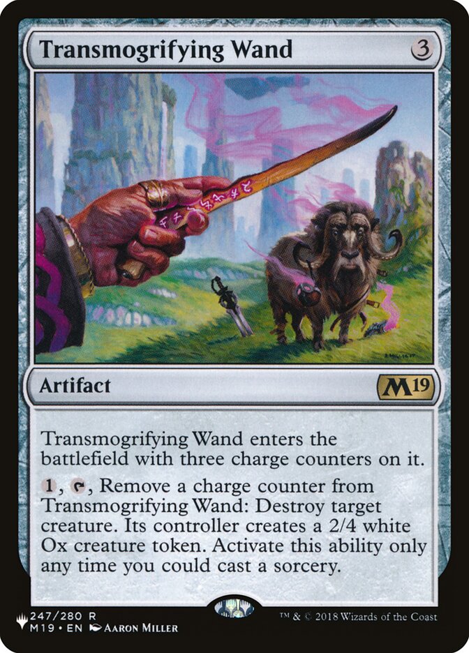 Transmogrifying Wand [The List] | Exor Games Dartmouth