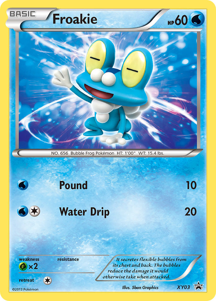 Froakie (XY03) [XY: Black Star Promos] | Exor Games Dartmouth