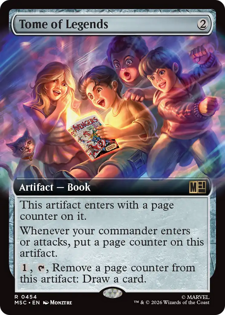 Tome of Legends (Extended Art) [Marvel Super Heroes Commander] | Exor Games Dartmouth