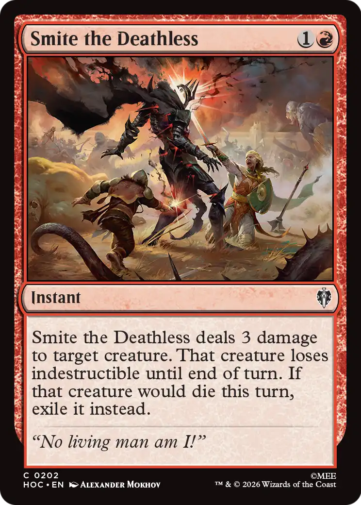 Smite the Deathless [The Hobbit: Eternal-Legal] | Exor Games Dartmouth