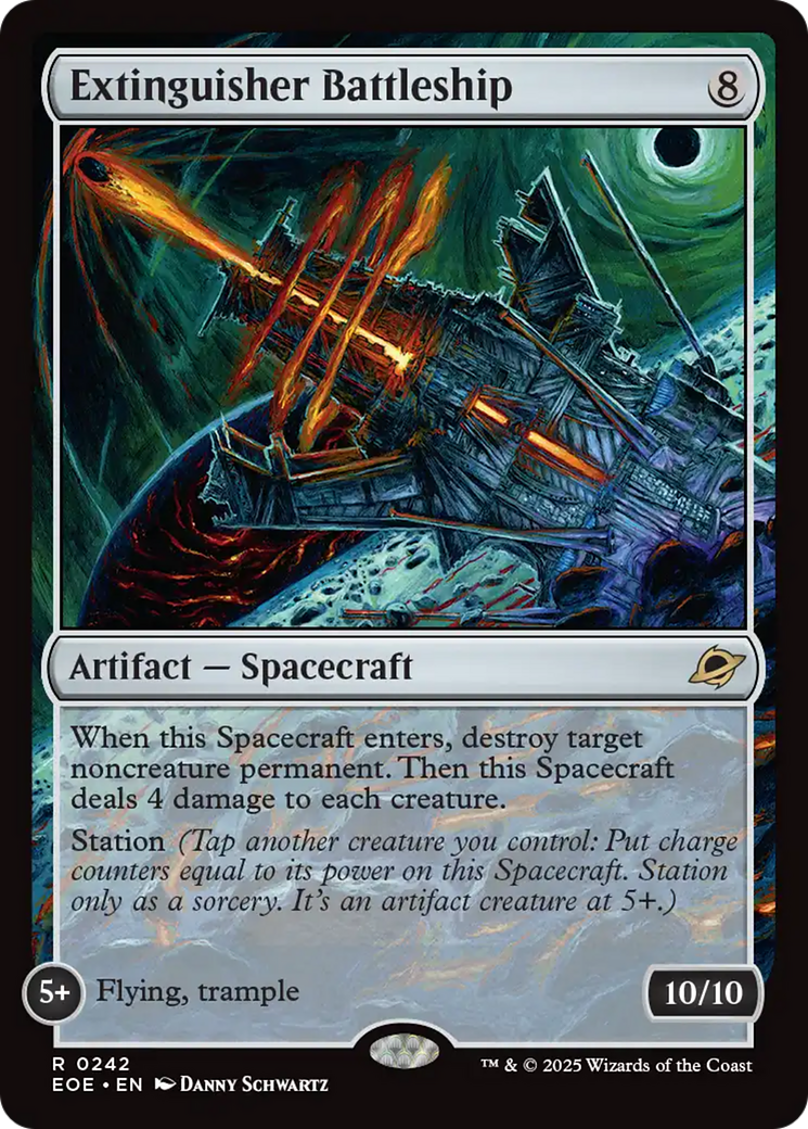 Extinguisher Battleship [Edge of Eternities] | Exor Games Dartmouth