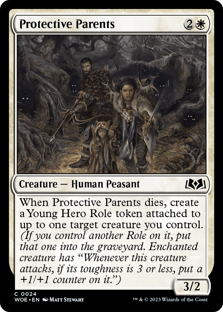 Protective Parents [Wilds of Eldraine] | Exor Games Dartmouth