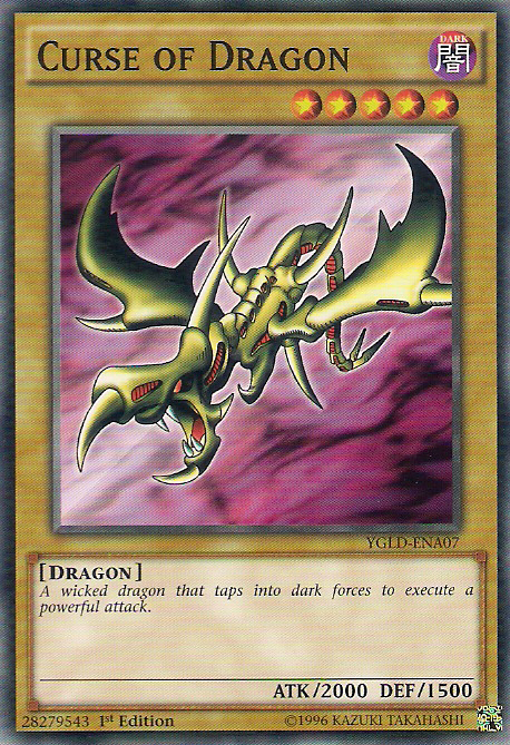 Curse of Dragon [YGLD-ENA07] Common | Exor Games Dartmouth