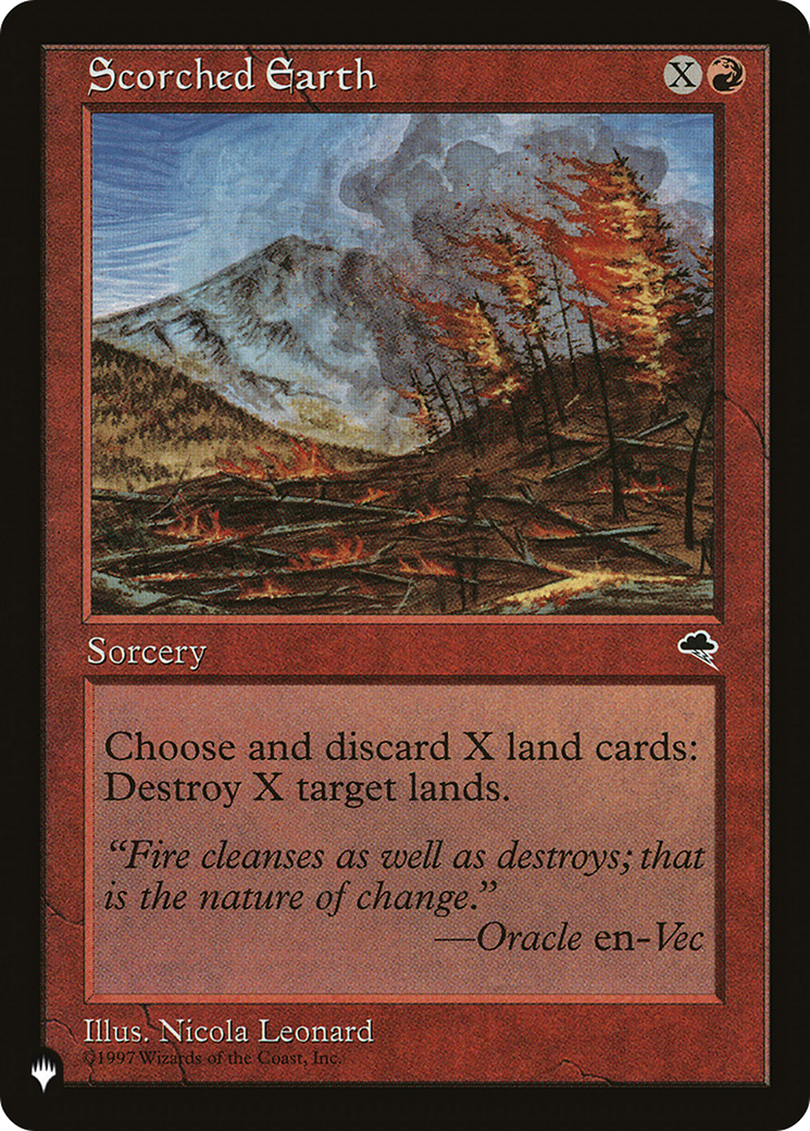 Scorched Earth [The List] | Exor Games Dartmouth