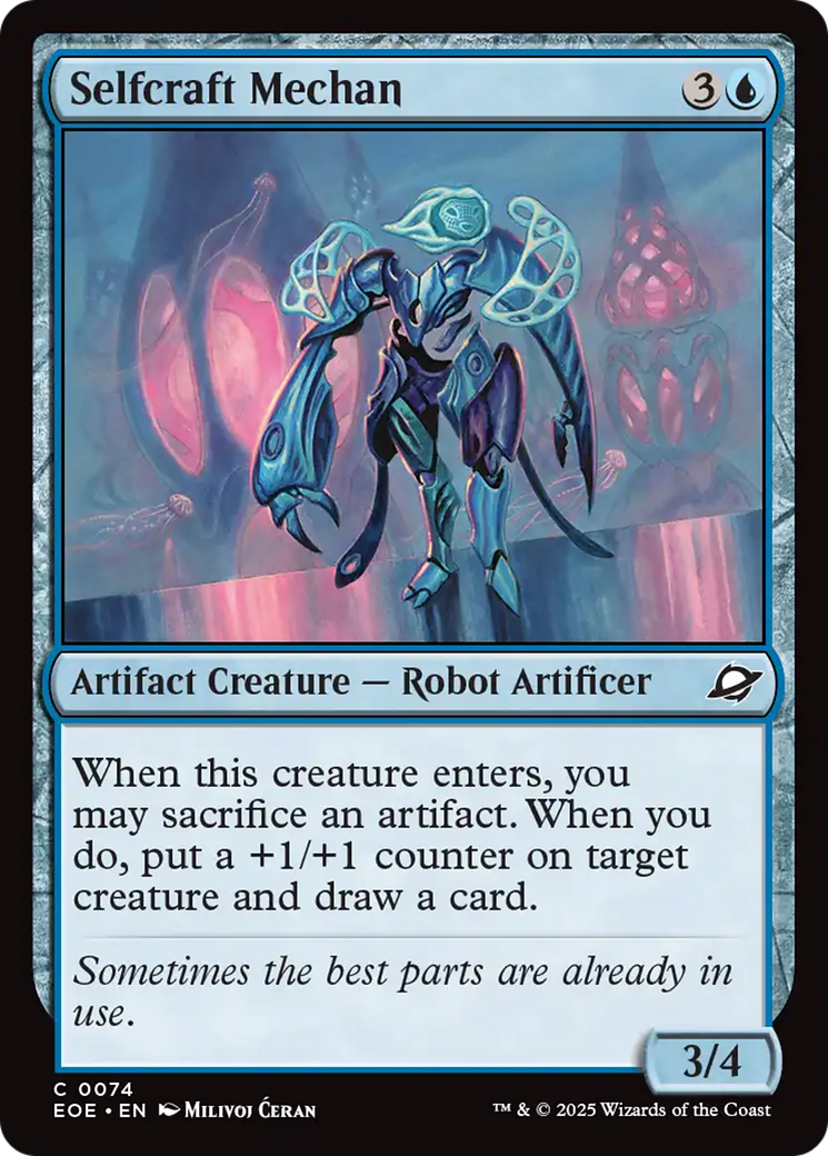 Selfcraft Mechan [Edge of Eternities] | Exor Games Dartmouth