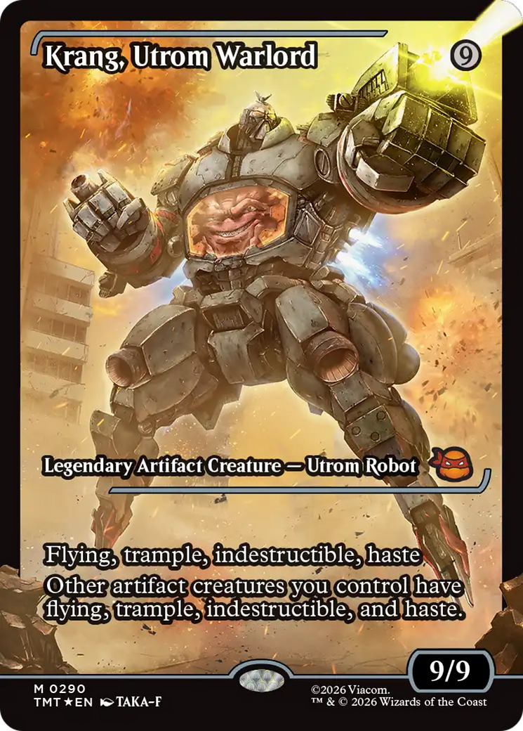Krang, Utrom Warlord (Showcase) [Teenage Mutant Ninja Turtles] | Exor Games Dartmouth