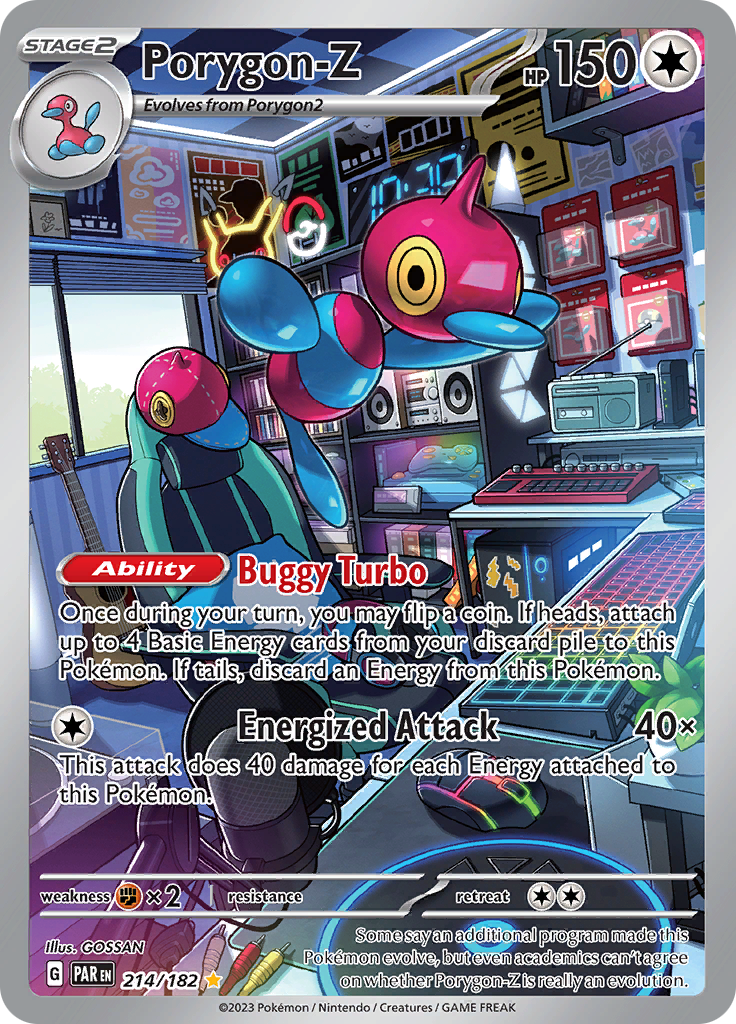 Porygon-Z (214/182) [Scarlet & Violet: Paradox Rift] | Exor Games Dartmouth