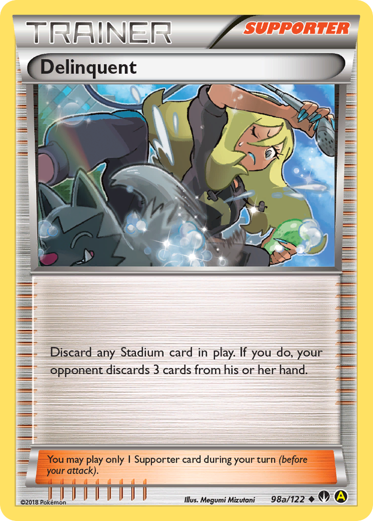 Delinquent (98a/122) [Alternate Art Promos] | Exor Games Dartmouth