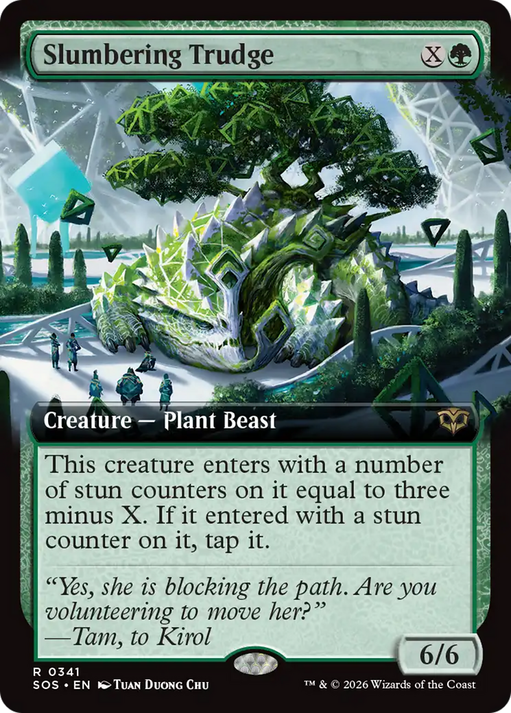 Slumbering Trudge (Extended Art) [Secrets of Strixhaven] | Exor Games Dartmouth