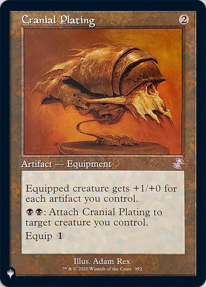Cranial Plating [The List] | Exor Games Dartmouth
