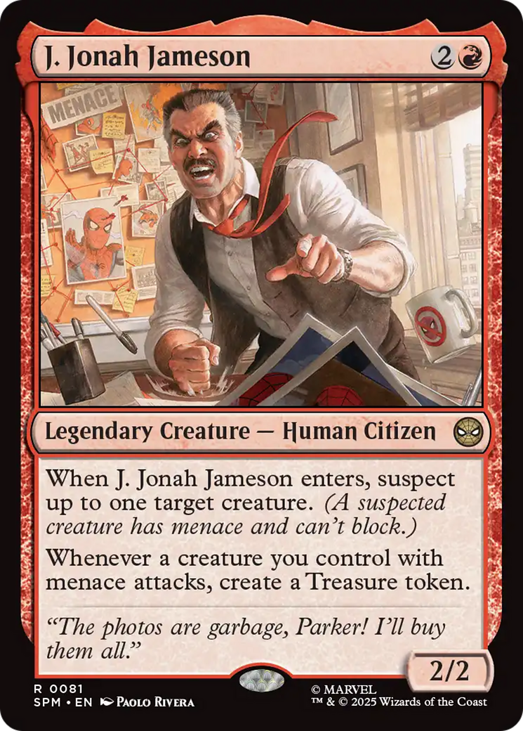 J. Jonah Jameson [Marvel's Spider-Man] | Exor Games Dartmouth