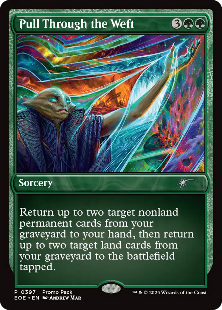 Pull Through the Weft [Edge of Eternities Promo Pack] | Exor Games Dartmouth
