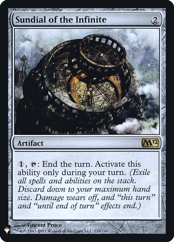 Sundial of the Infinite [Mystery Booster] | Exor Games Dartmouth