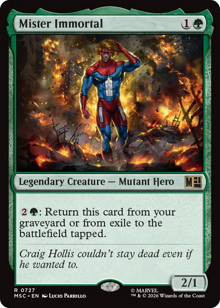 Mister Immortal [Marvel Super Heroes Commander] | Exor Games Dartmouth