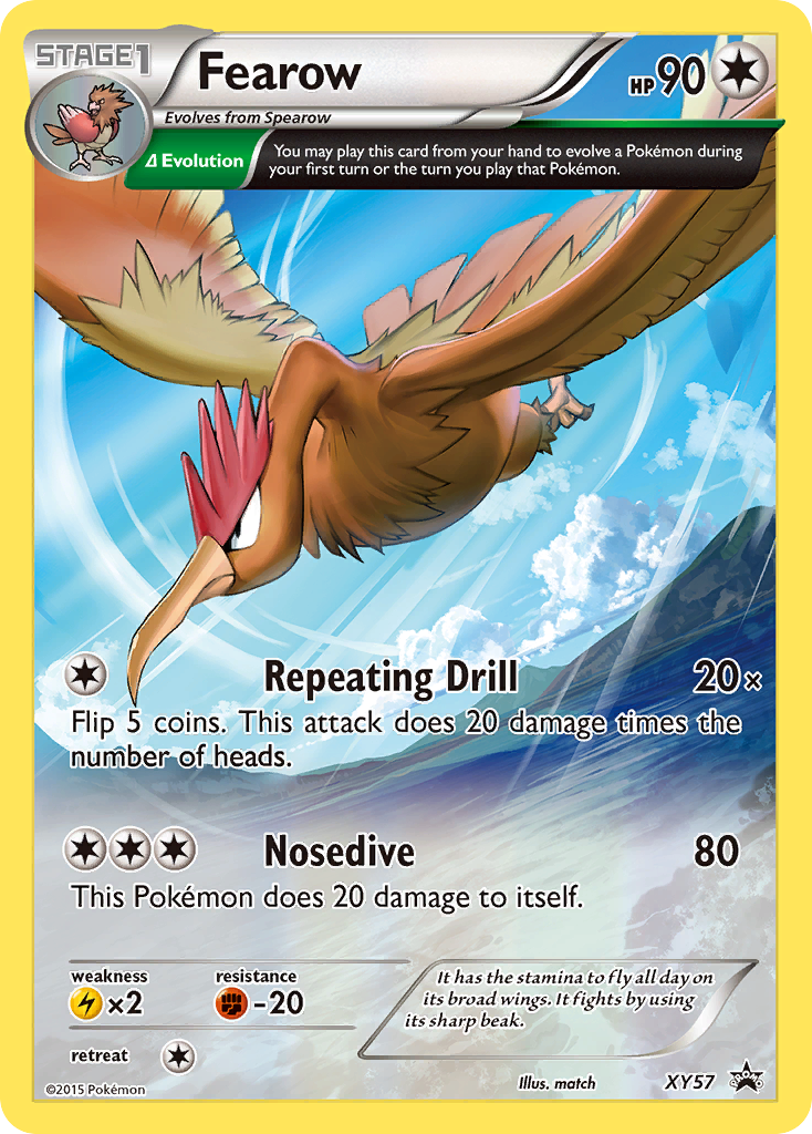 Fearow (XY57) [XY: Black Star Promos] | Exor Games Dartmouth