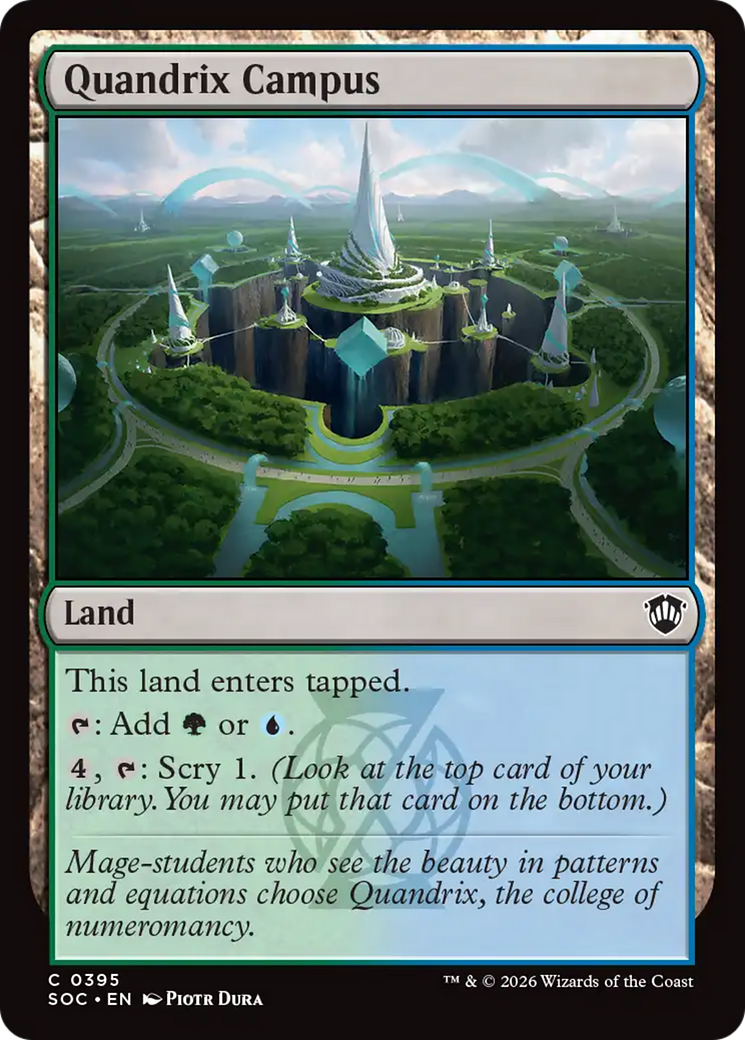 Quandrix Campus [Secrets of Strixhaven Commander] | Exor Games Dartmouth