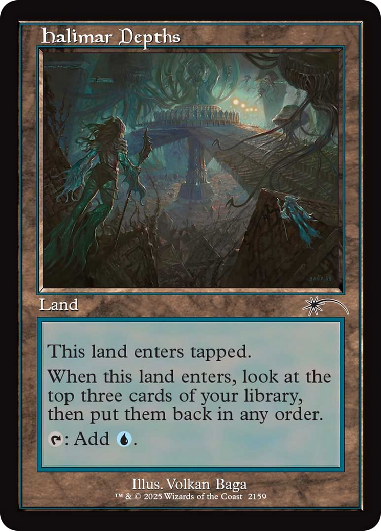 Halimar Depths (Retro Frame) [Secret Lair Drop Series] | Exor Games Dartmouth
