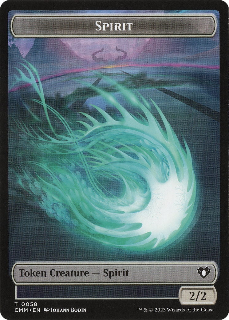 Eldrazi Scion // Spirit (0058) Double-Sided Token [Commander Masters Tokens] | Exor Games Dartmouth