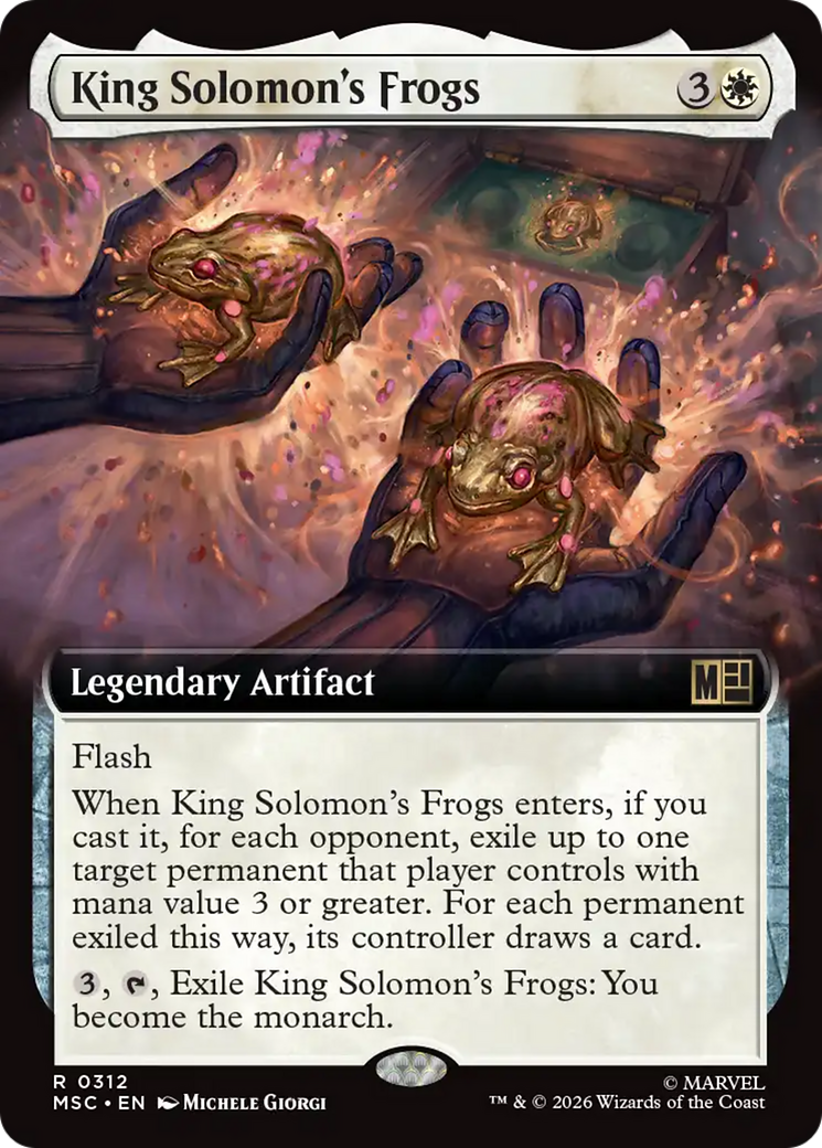 King Solomon's Frogs (Extended Art) [Marvel Super Heroes Commander] | Exor Games Dartmouth