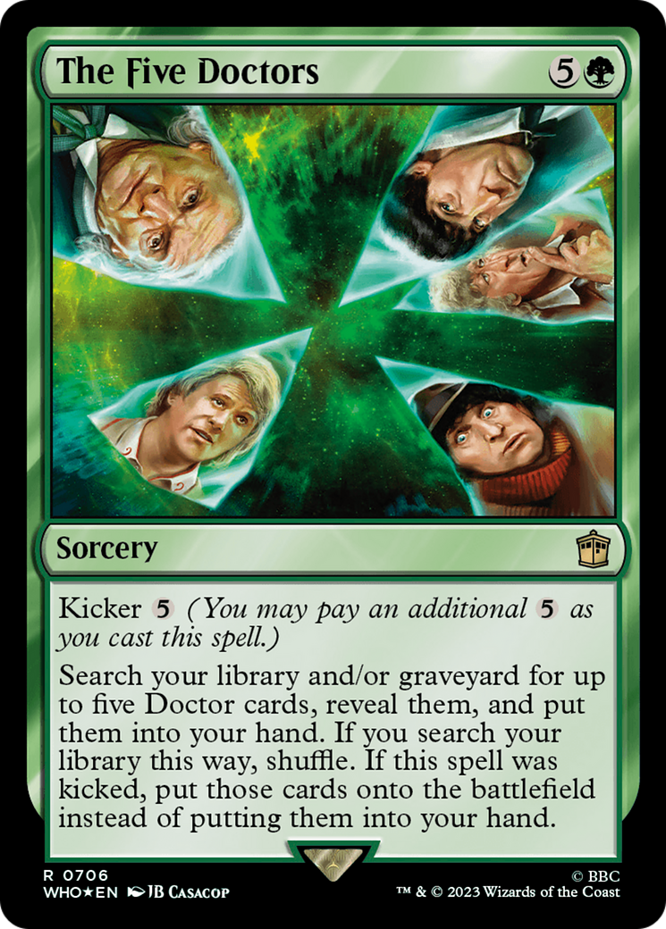 The Five Doctors (Surge Foil) [Doctor Who] | Exor Games Dartmouth