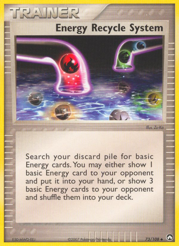 Energy Recycle System (73/108) [EX: Power Keepers] | Exor Games Dartmouth