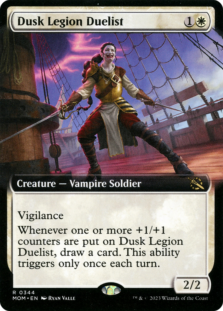 Dusk Legion Duelist (Extended Art) [March of the Machine] | Exor Games Dartmouth