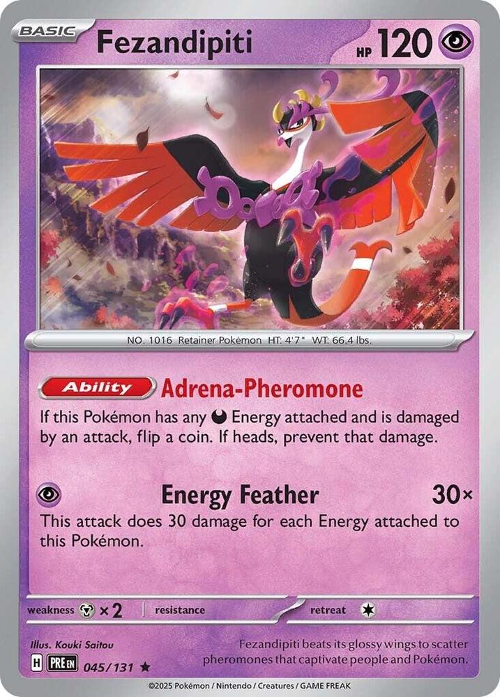 Fezandipiti (045/131) [Scarlet & Violet: Prismatic Evolutions] | Exor Games Dartmouth
