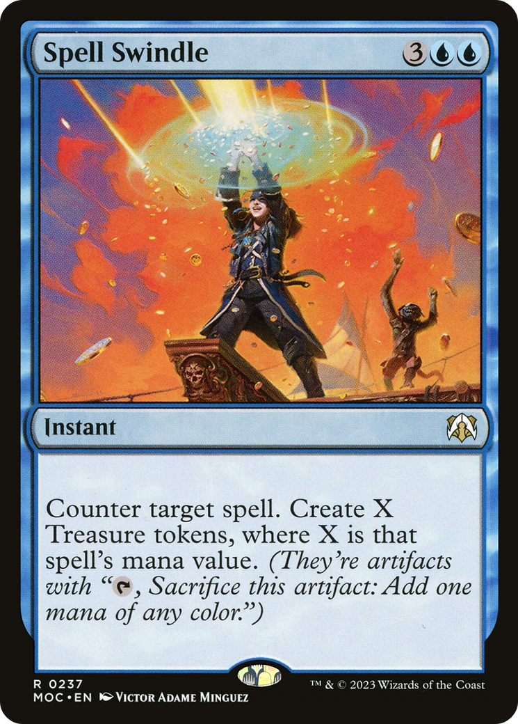 Spell Swindle [March of the Machine Commander] | Exor Games Dartmouth