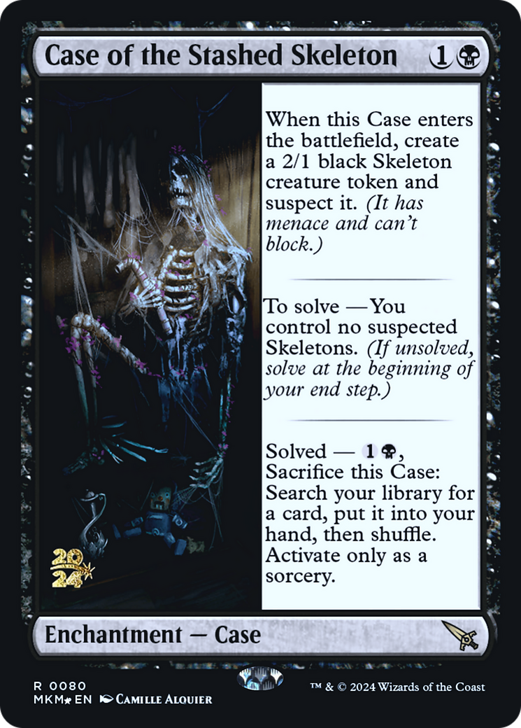 Case of the Stashed Skeleton [Murders at Karlov Manor Prerelease Promos] | Exor Games Dartmouth