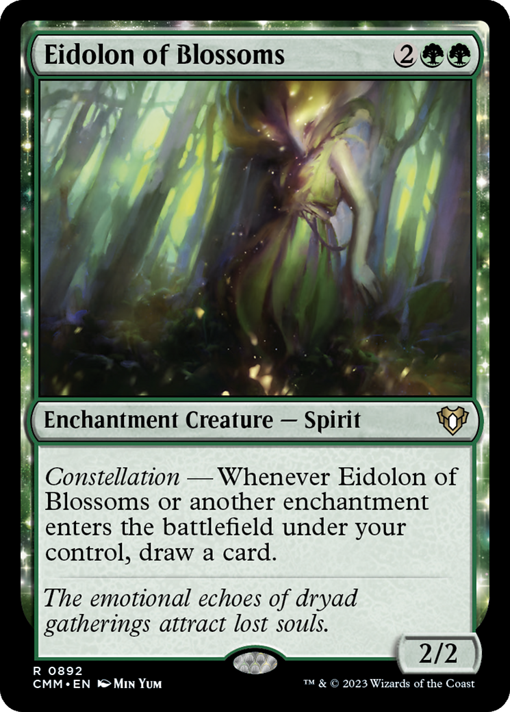 Eidolon of Blossoms [Commander Masters] | Exor Games Dartmouth