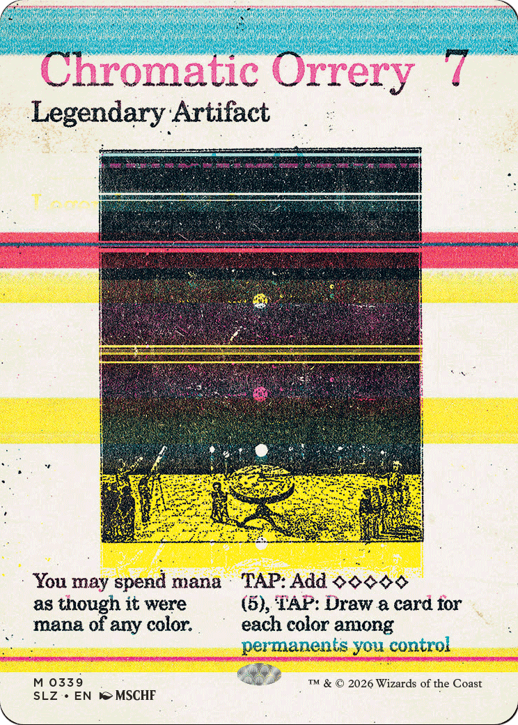 Chromatic Orrery (0339) [Secret Lair x MSCHF: The Zeta Set] | Exor Games Dartmouth