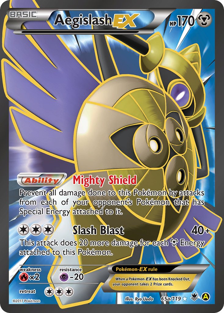 Aegislash EX (65a/119) [Alternate Art Promos] | Exor Games Dartmouth