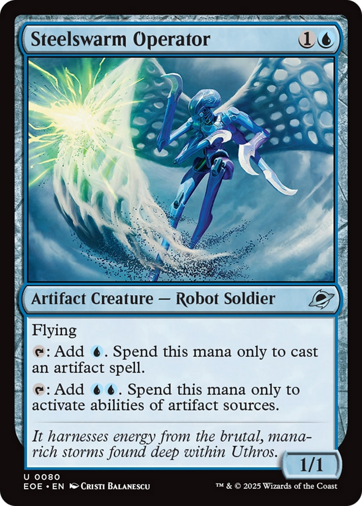 Steelswarm Operator [Edge of Eternities] | Exor Games Dartmouth